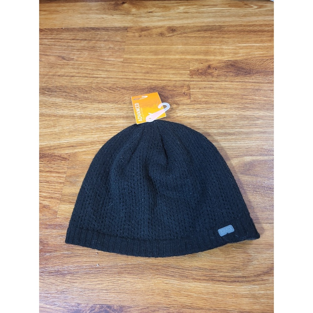 NWT Champion Black Beanie OS